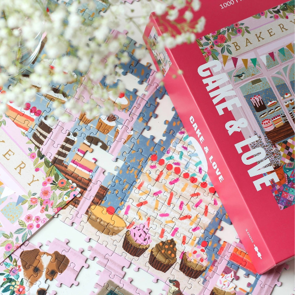 Puzzle Cake Love – 1000 pièces 🧩🍰