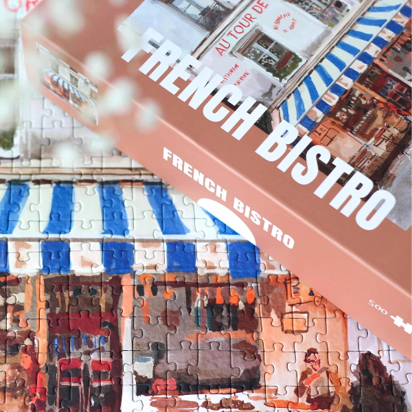 Puzzle French Bistro – 500 pièces 🧩🥐
