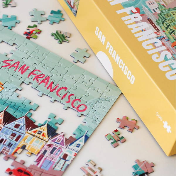 Puzzle San Francisco – 500 pièces 🧩🌉