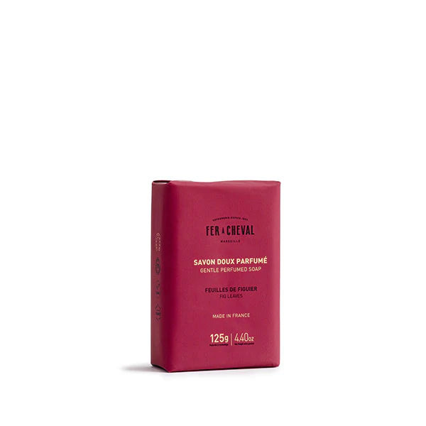 🫧 Savon de Marseille Feuilles de Figuier – Fer à Cheval Surgras 97% Naturel 🌿✨