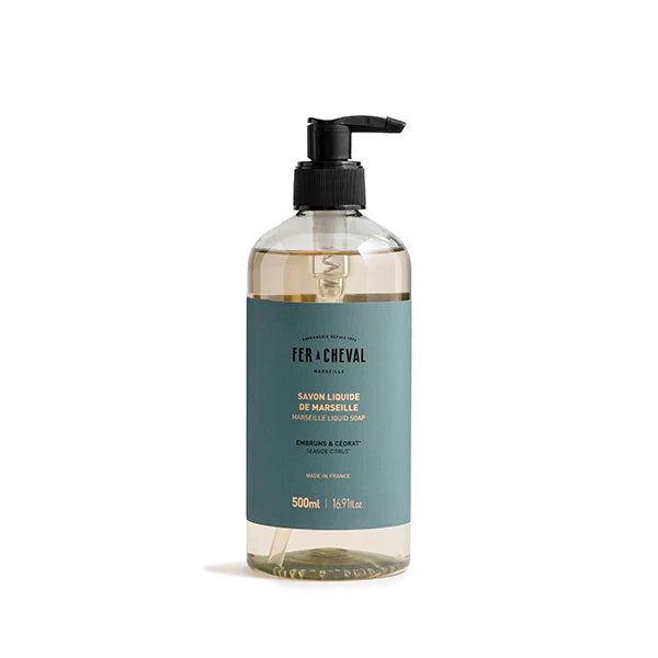 🫧 Savon de Marseille Embruns & Cédrat – Fer à Cheval 97% Naturel 🌊🍋