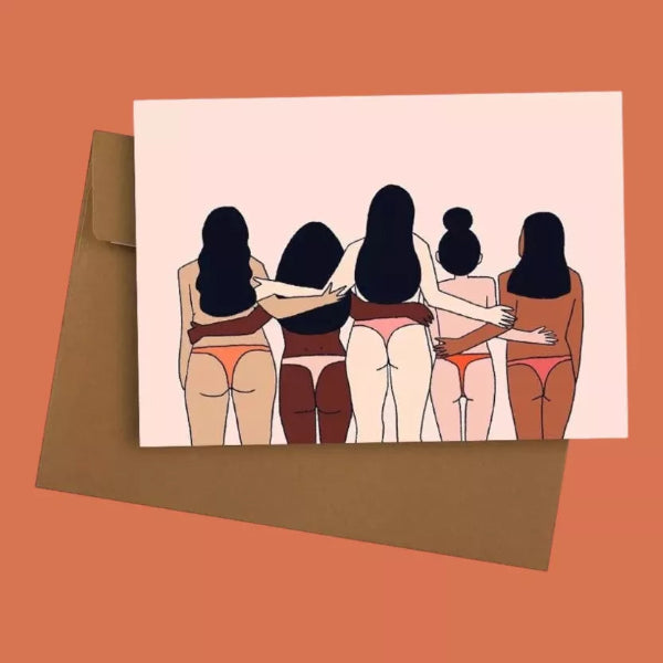 Carte postale "Sororité" - Atelier Yuzu