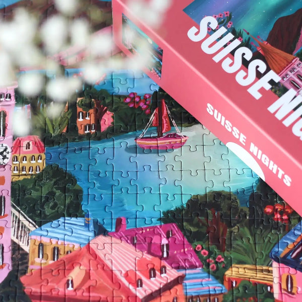 Puzzle Suisse Nights, 500 pièces