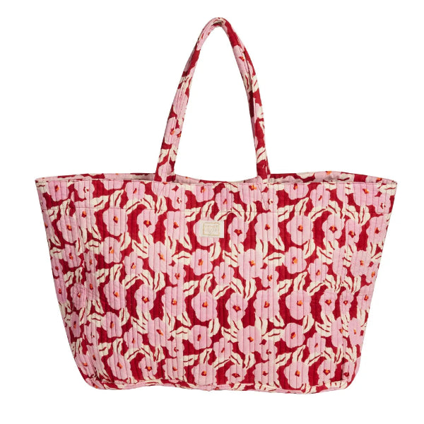 🌿👜 Sac Trotter Bonheur du Jour – Sac Cabas Matelassé en Coton