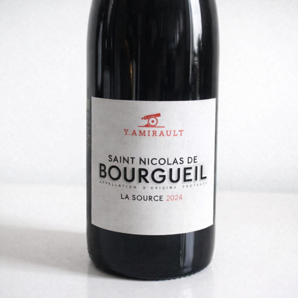 Domaine Y.Amirault - AOP Saint-Nicolas de Bourgueuil "La Source" rouge 2024 75 cl