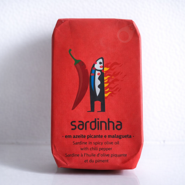 Sardines à l’Huile d’Olive aux Piments – 154 g