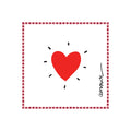 Serviettes en Papier “Amour” x20 – Décoration Table Romantique
