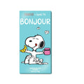 Tablette Chocolat au Lait Café Snoopy Bonjour 70g | Peanuts 75 ans