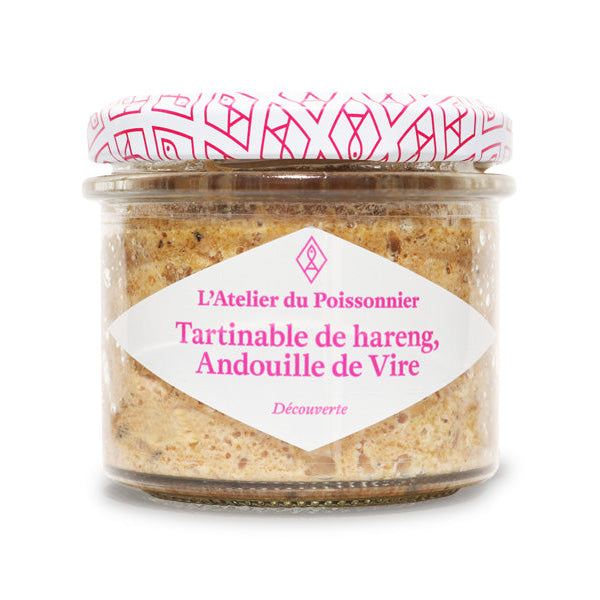 Tartinable de Hareng à l’Andouille de Vire – L’Atelier du Poissonnier – 90 g
