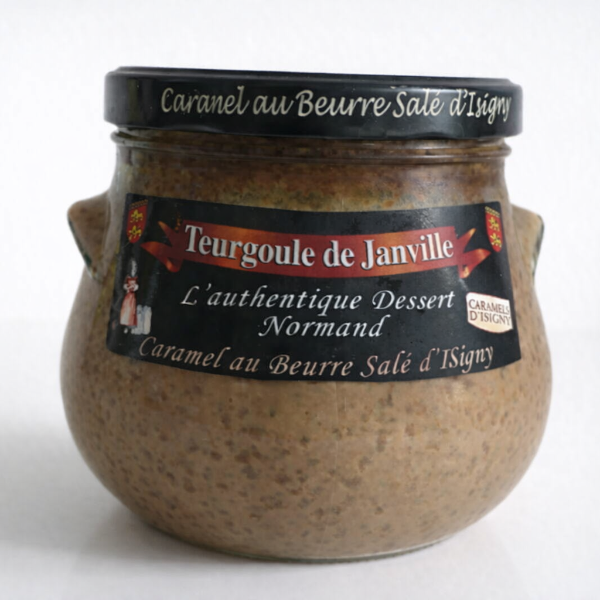 Teurgoule Caramel Beurre Salé d’Isigny 750g – Dessert Normand | Teurgoule de Janville