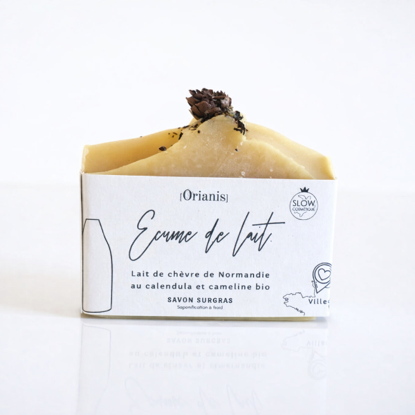 Savon Écume de Lait - Douceur Naturelle au Lait de Chèvre Normand
