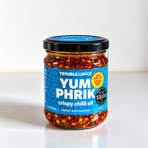 Yum Phrik – Huile pimentée croustillante thaïlandaise