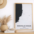 Affiche A3 – Plan de Siouville-Hague