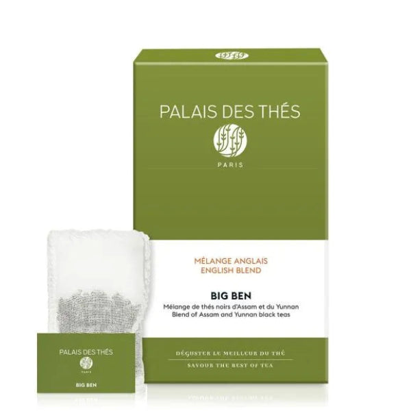 Big Ben Palais des Thés – thé noir breakfast 20 sachets mousselines