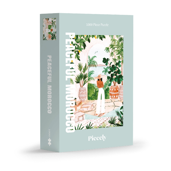 Puzzle Peaceful Morocco – 1000 pièces 🧩🌿