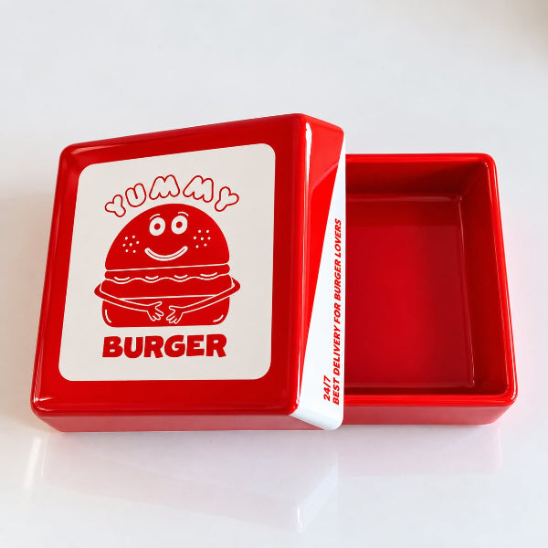 Burger Box – Vide-poche en céramique Fluid Market