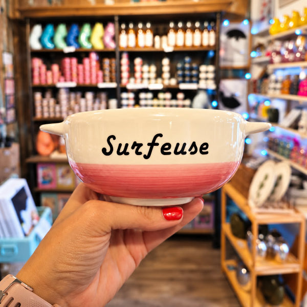 Bol breton « Surfeuse » – Vibes océan 🌊