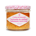 Tartinable cabillaud kalamansi, curry rouge - L'Atelier du Poissonnier