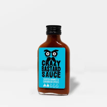 Sauce piquante Scotch Bonnet & épices des Caraïbes – 100 ml  Crazy Bastard Sauce