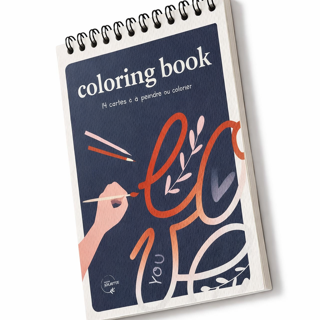 ✨ Carnet créatif "Love" A6 Maison Joliette – Laissez parler votre imagination 🎨💫