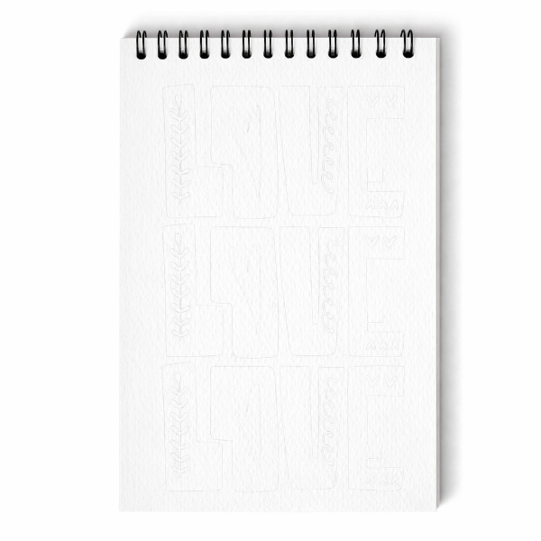 ✨ Carnet créatif "Love" A6 Maison Joliette – Laissez parler votre imagination 🎨💫