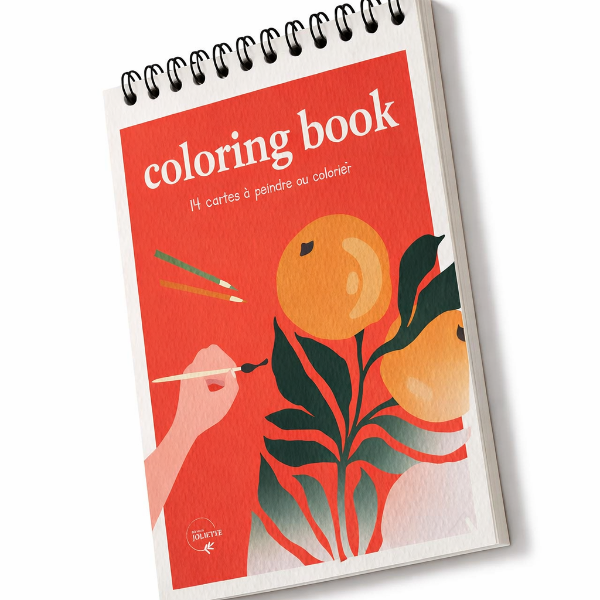 ✨ Carnet créatif A6 "Tropical" Maison Joliette – Laissez parler votre imagination 🎨💫