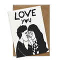 Carte de voeux "Love you"