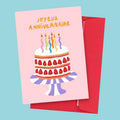 Carte postale “Joyeux anniversaire”