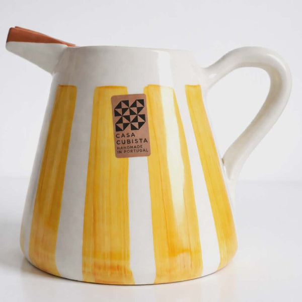 Pichet 1 L Casa Cubista en céramique artisanale