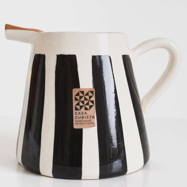Pichet 1 L Casa Cubista en céramique artisanale