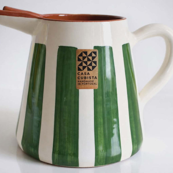 Pichet 1 L Casa Cubista en céramique artisanale
