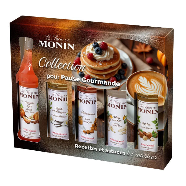 🎁 Coffret cadeau pour Café & Desserts pour boisson chaude ou dessert – 5x5 cl ✨