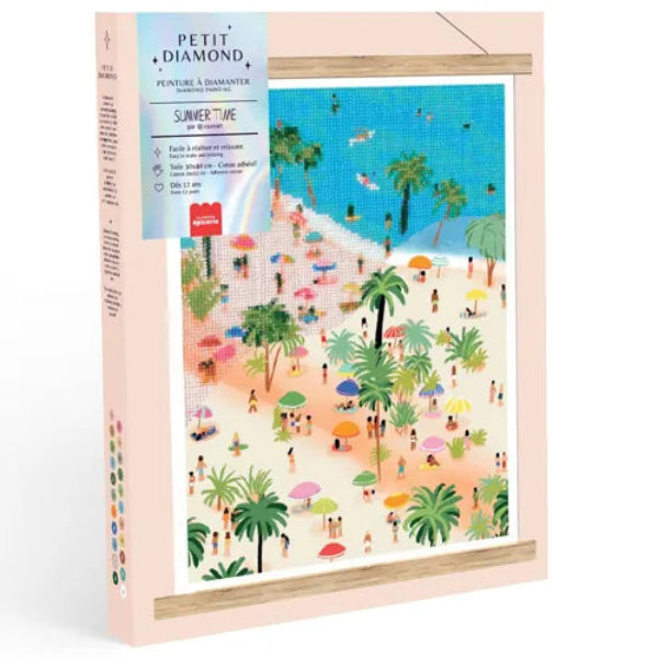 💎 Coffret Petit Diamond Summer Time  | Kit Diamond Painting La Petite Épicerie