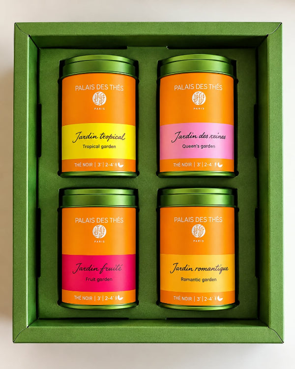 Coffret Les Jardins – 4 infusions gourmandes Palais des Thés