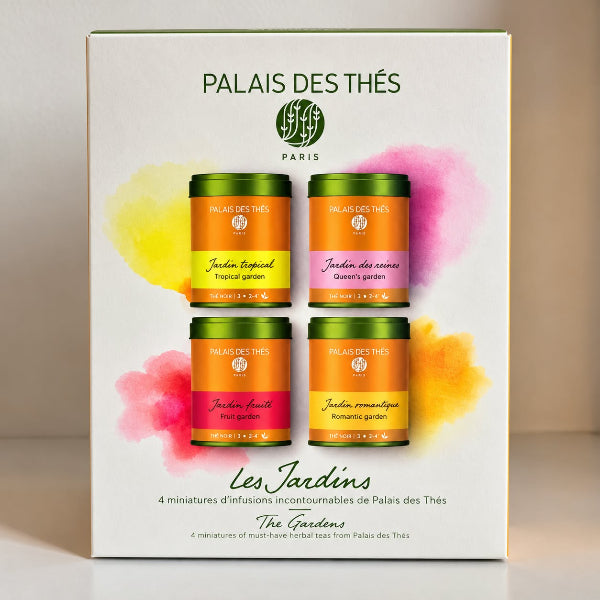 Coffret Les Jardins – 4 infusions gourmandes Palais des Thés