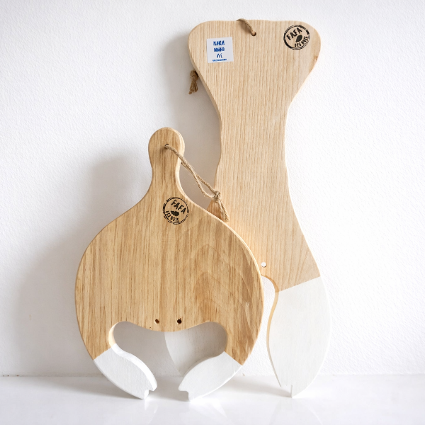 Planche homard en bois recyclé - Fafa des Bois