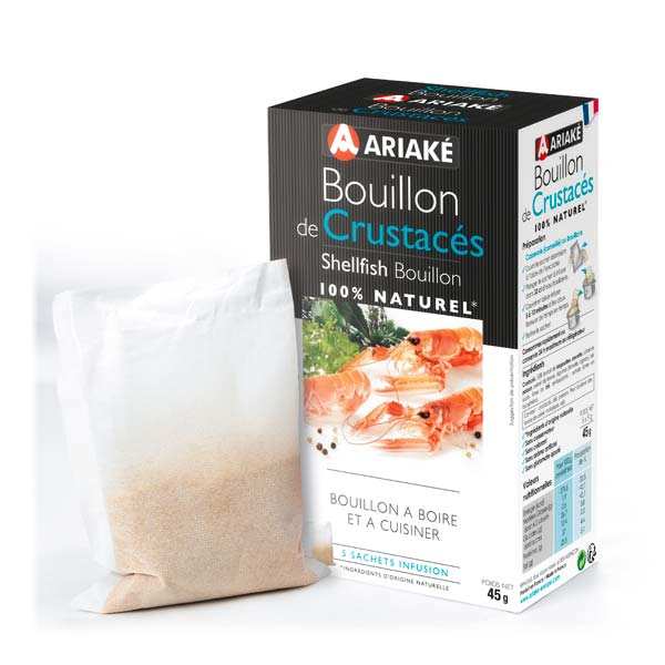 Bouillon de crustacés à infuser - Ariake