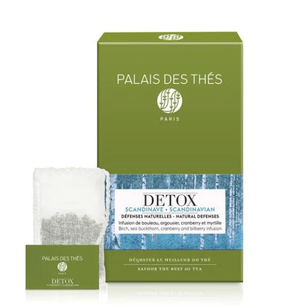 Détox Scandinave Palais des Thés – infusion aux baies nordiques 20 sachets mousselines