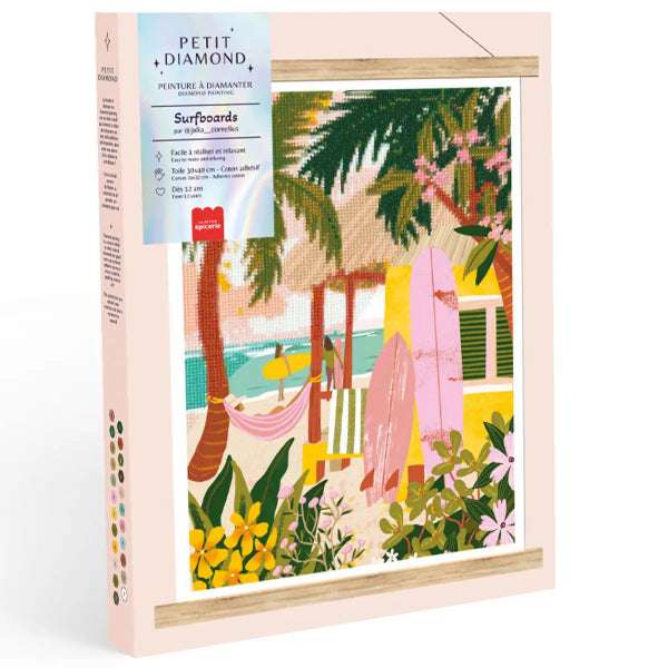 Coffret Petit Diamond – Surfboards par Julia Cornelius