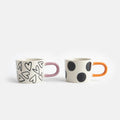 Ensemble de 2 tasses expresso Caroline Gardner