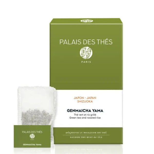 Genmaicha Yama Bio Palais des Thés – thé vert japonais 20 sachets mousselines