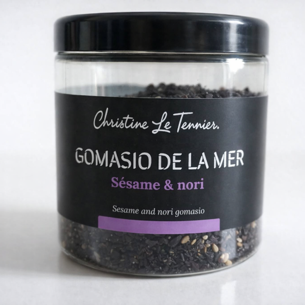Gomasio sésame & nori – condiment japonais aux algues