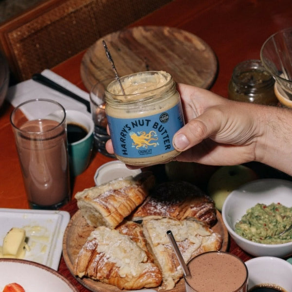 🥜✨ Beurre de Cacahuète Crunchy – Harry’s Nut Butter (330g)