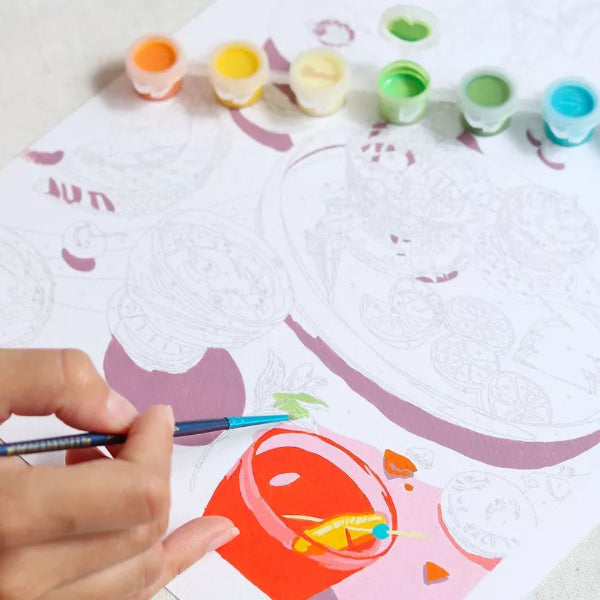 Coffret peinture au numéro – Summer Dreams par Sun Lee