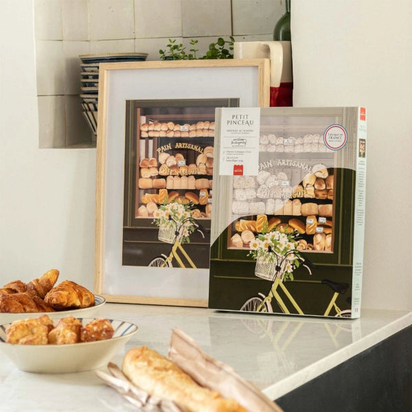 Coffret peinture au numéro – Boulangeries Parisiennes par Ananya Bhandari