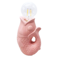Lampe LED Poisson en Faïence – L’esprit bord de mer à la maison