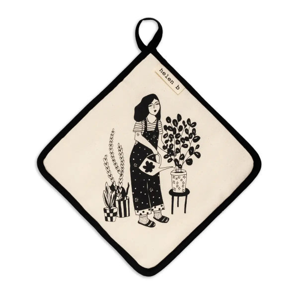 Manique “Amoureux des plantes” – Illustration Helen B