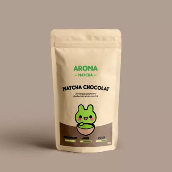 Matcha 30 g – 7 saveurs (premium, chocolat, vanille, menthe…)