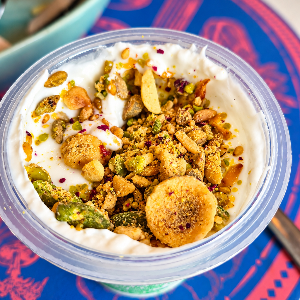 Mouhalabieh – Dukkah sucré aux fruits secs & fleur d’oranger – 45 g