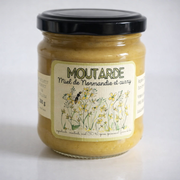 Moutarde au miel & au curry – Benjamin Eustache (Normandie)